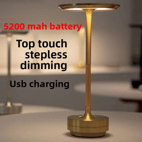 All-Aluminum Touch Table Lamp