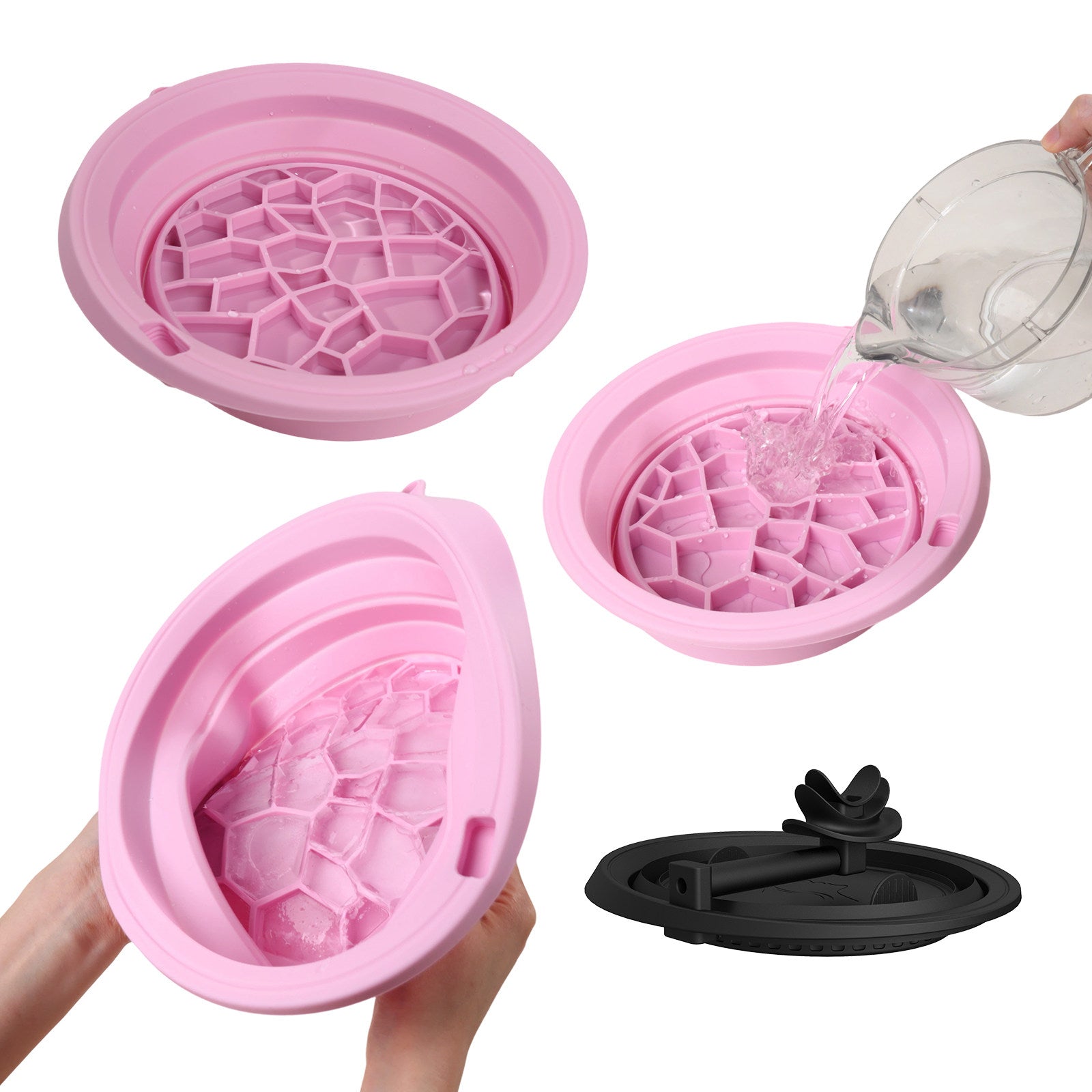 Foldable Silicone Ice Facial Basin