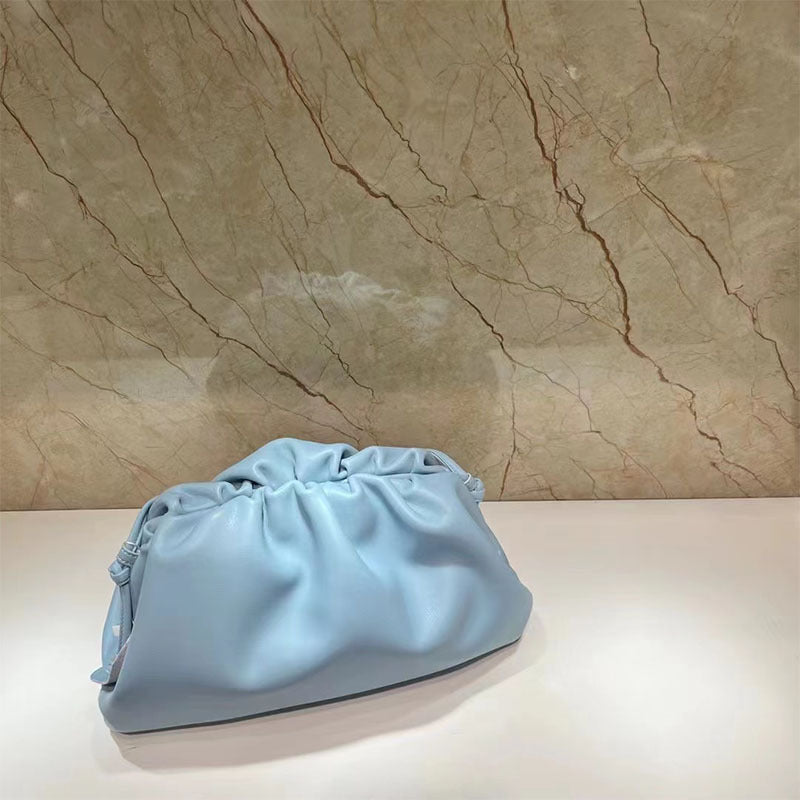 Genuine Leather Women Shoulder Crossbody Clutch Bag