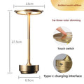 Modern Touch Control All-Aluminum I-Shaped Desk Lamp