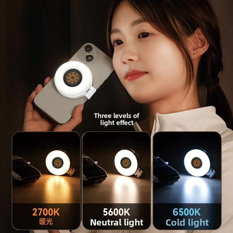 Magnetic Fill Light for Mobile Devices