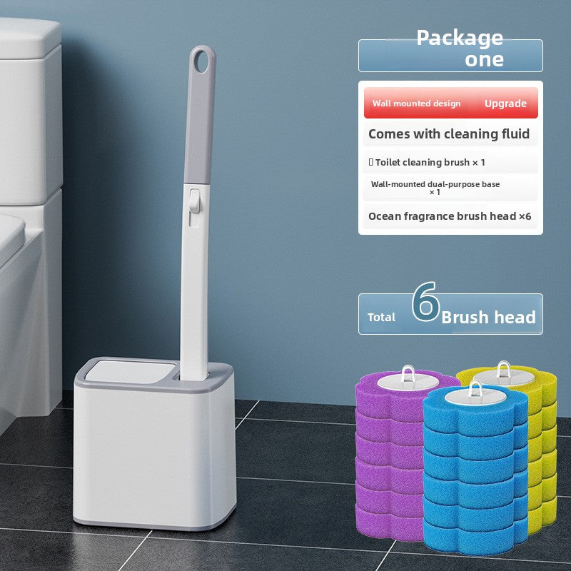 All-in-One Toilet Brush Set