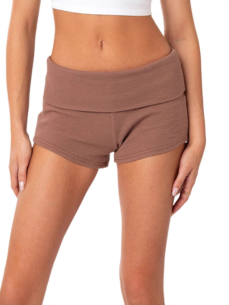Tight-fitting low-rise leggings