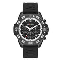 Mens Digital Analog Sport Watch with Silicone Band