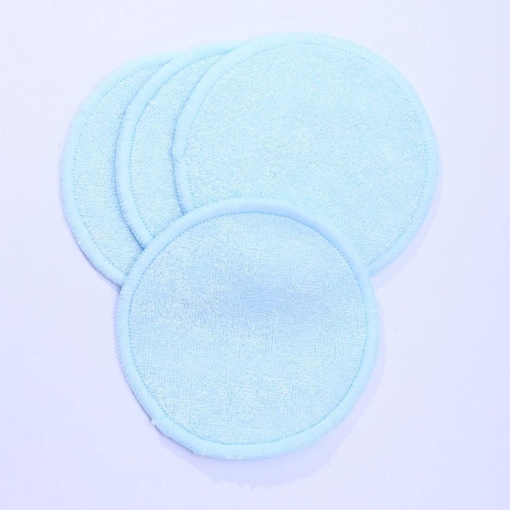 Bamboo fiber makeup remover pad