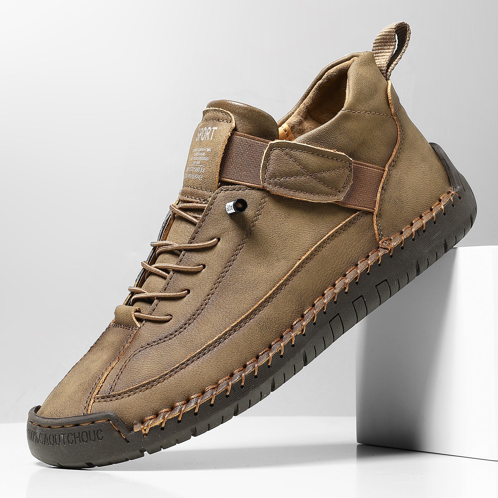 Hand-Stitched Women Casual Flat Shoes