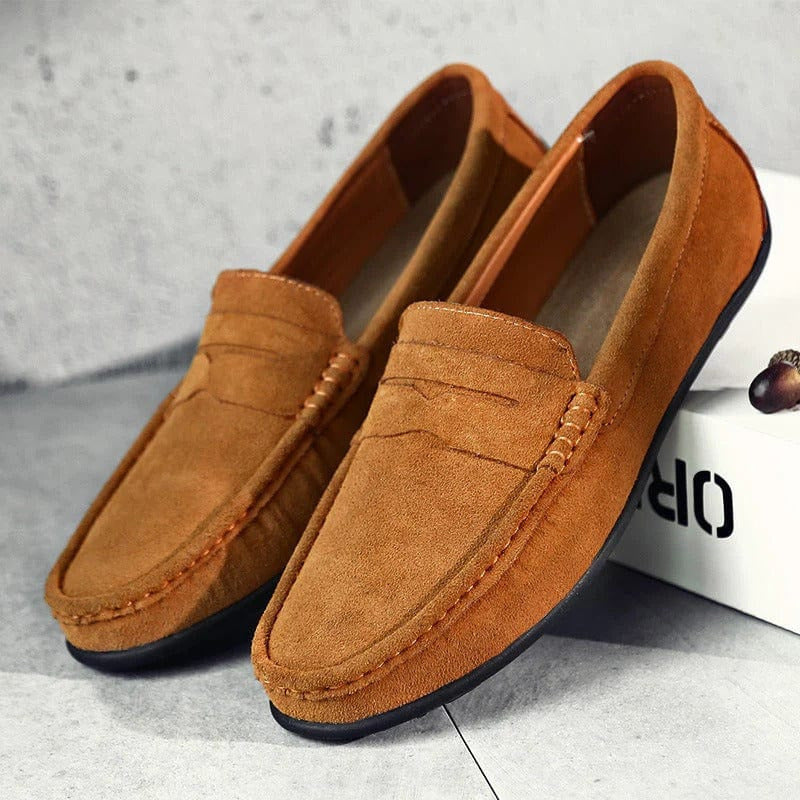 Herren Slipper Freizeitschuhe flach