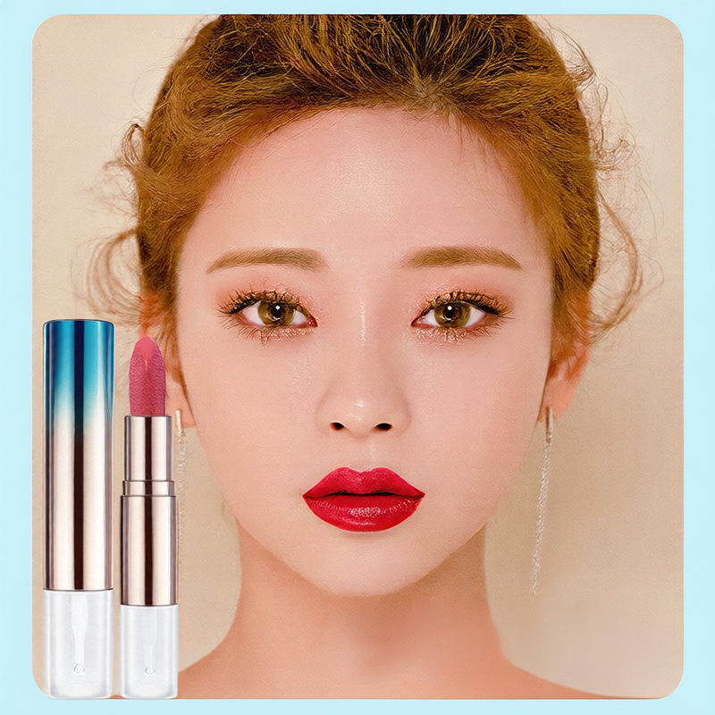 Moisturizing Long-Lasting Lipstick with Lip Liquid
