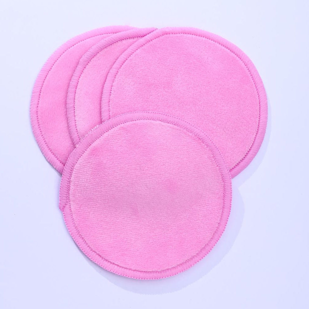 Bamboo fiber makeup remover pad
