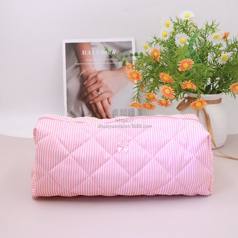 Plush Makeup and Skincare Storage Bag