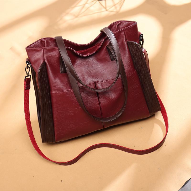 Fashionable Large-Capacity Women's Bag ? New Trendy Casual Handheld, Shouldered, or Crossbody Bag
