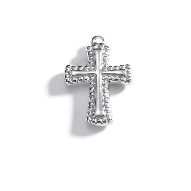 Electroplated Gold Bracelet with Pendant