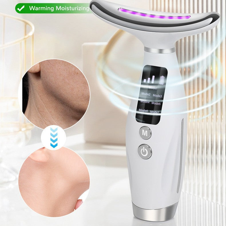 Neck beauty device