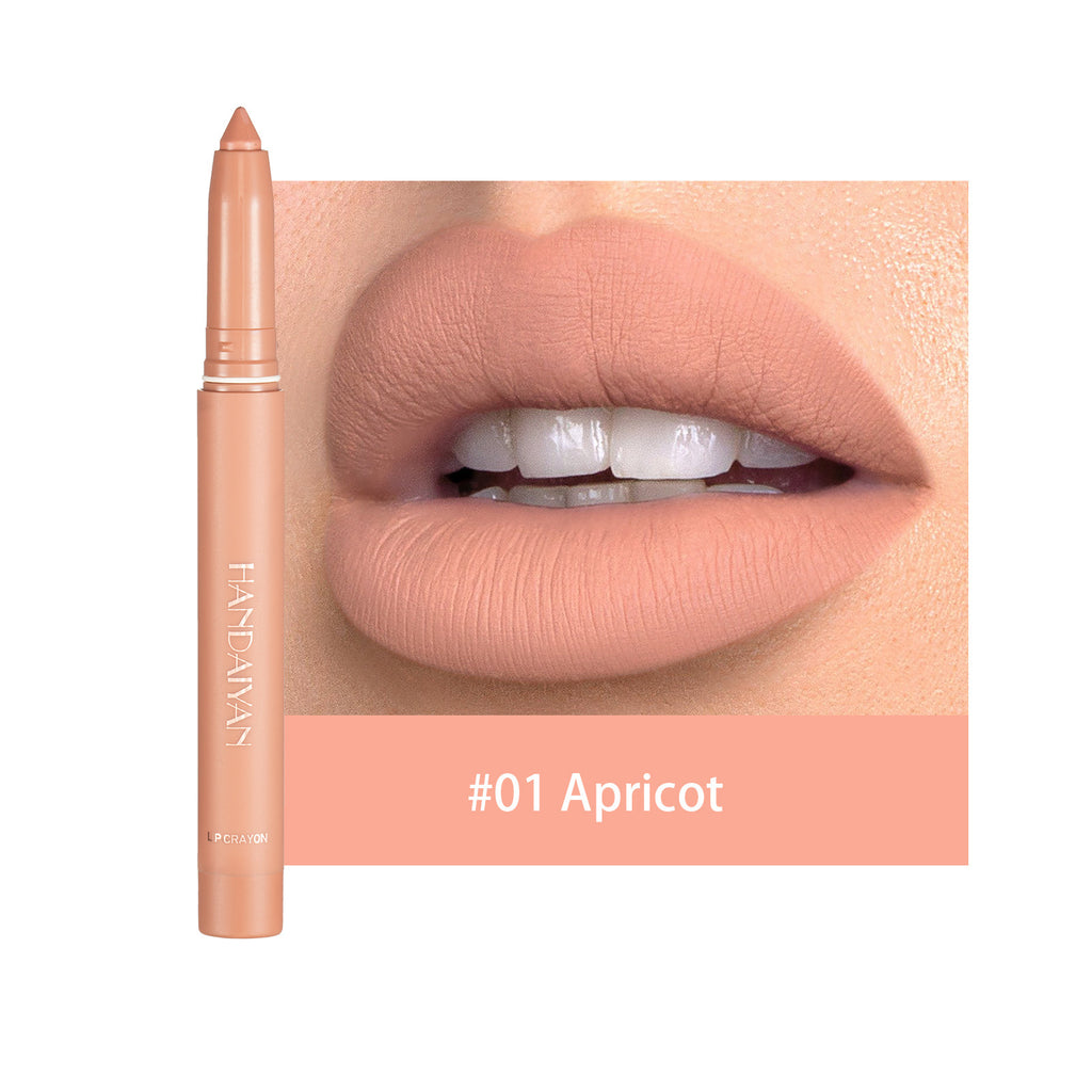 Matte Lipstick Lip Liner Dual Use Pen