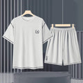 Pyjama d'été homme en modal, manches courtes, tenue d'intérieur