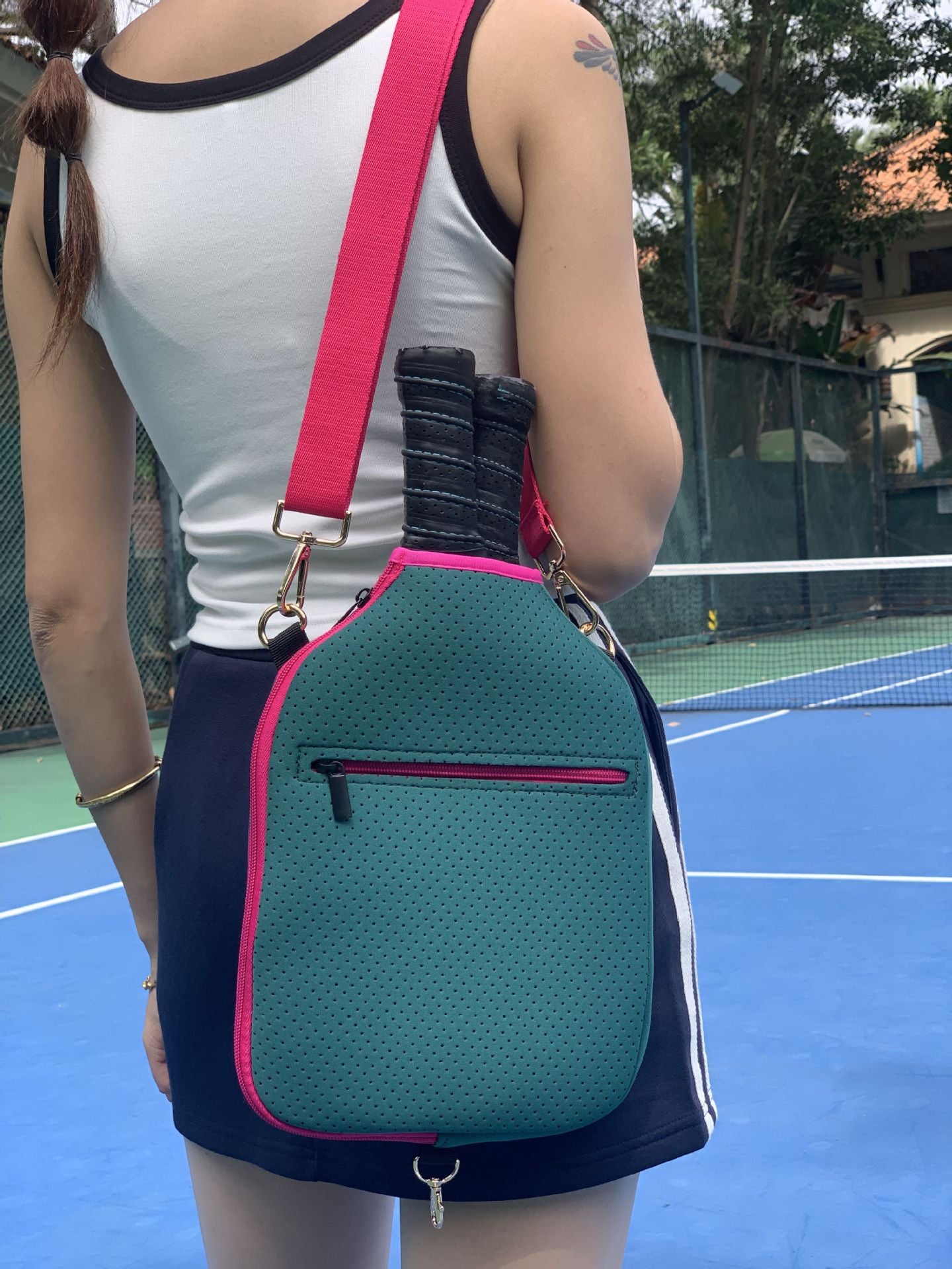 Diving Fabric Table Tennis Ratchet Storage Bag