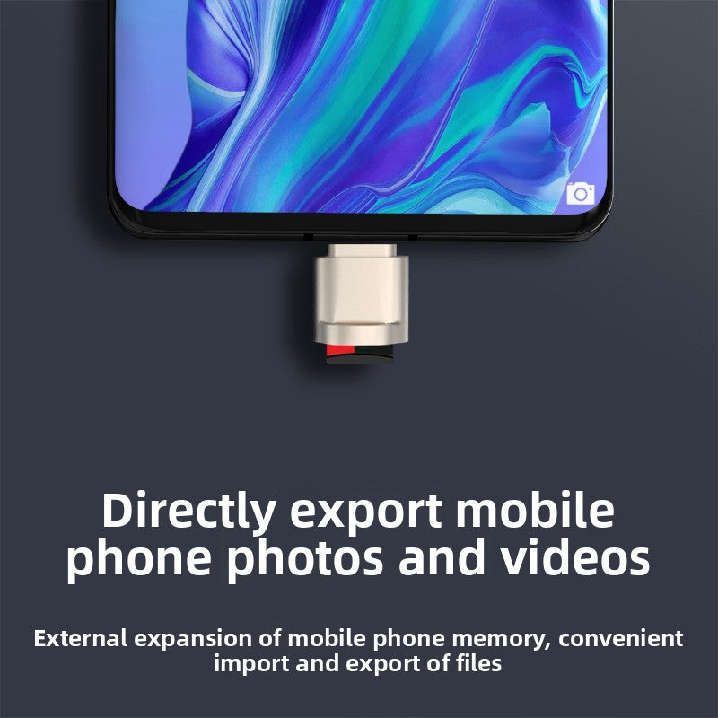Type-C and Apple Compatible Card Reader