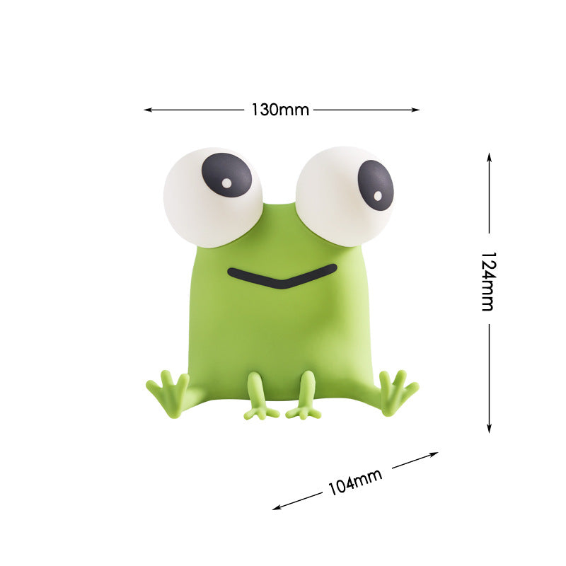 Silicone Night Light in the Shape of a Little Frog ? New Tap-Activated Lamp