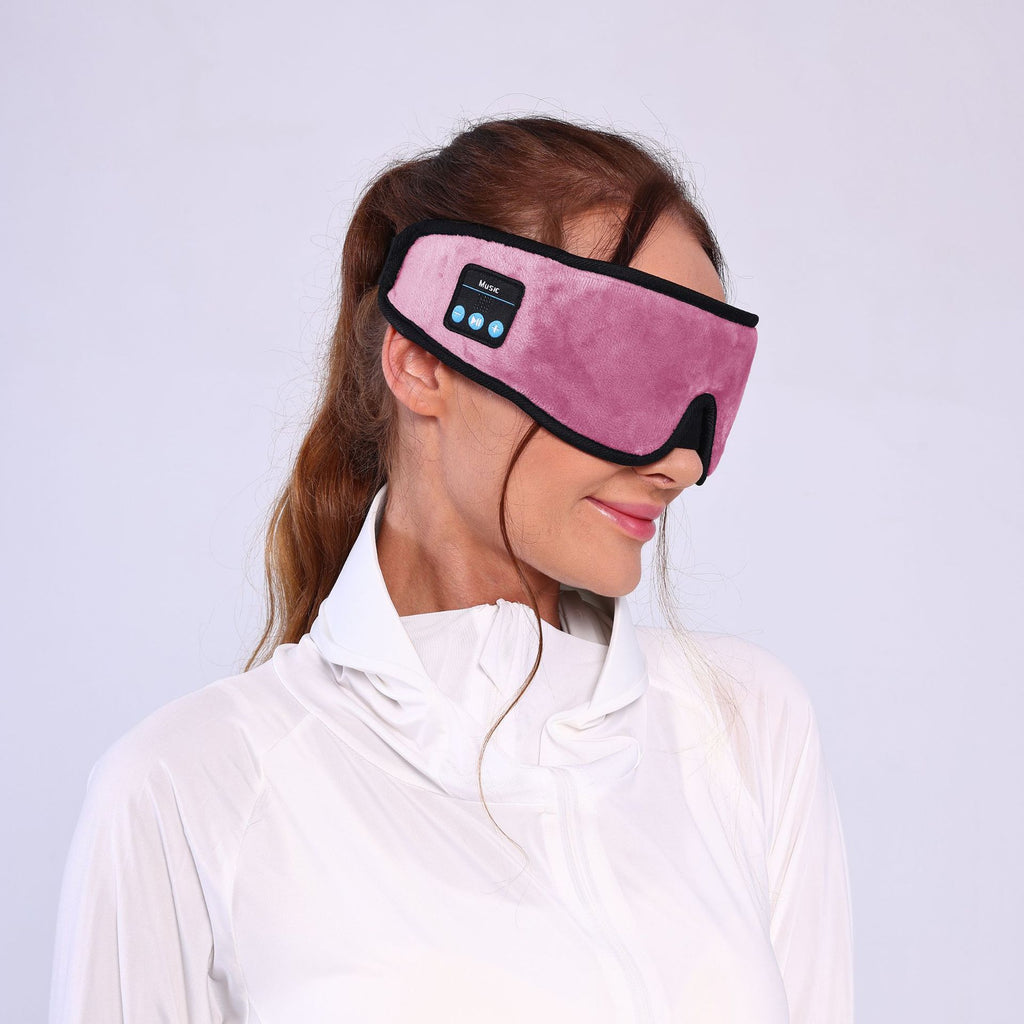 Masque de nuit sans fil Bluetooth 5.2 stéréo avec fonction musique et appels