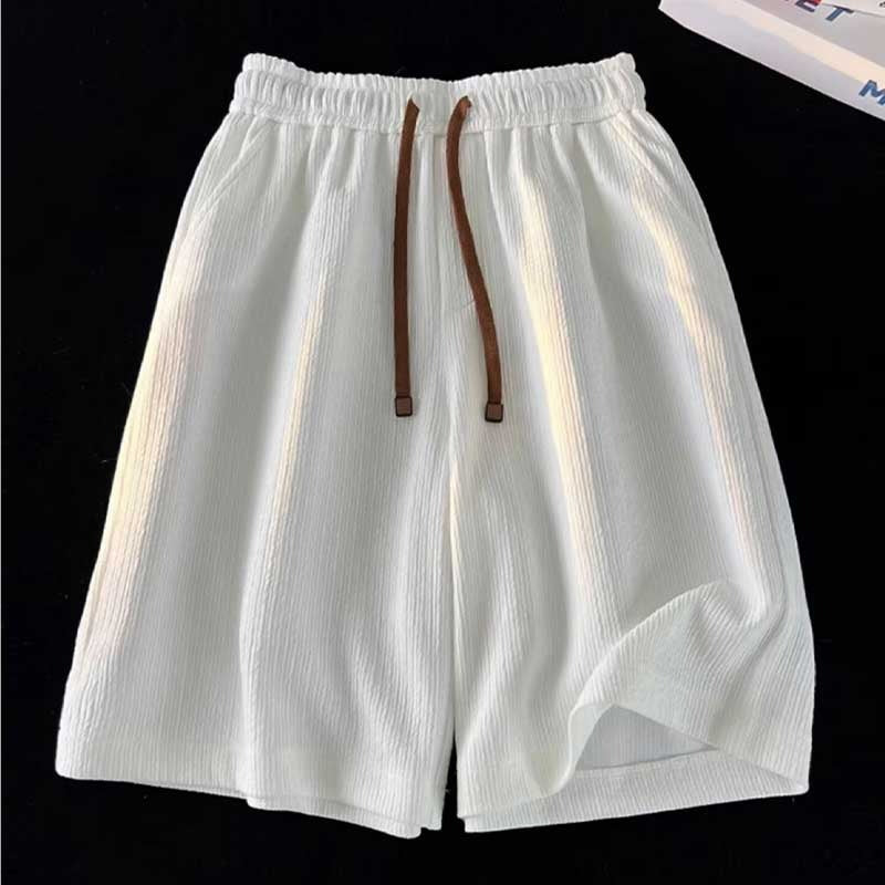 Mens Pleated Quick-Dry Shorts
