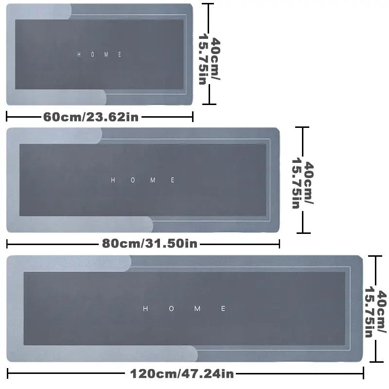 Diatom Mud Absorbent Anti-Slip Floor Mat