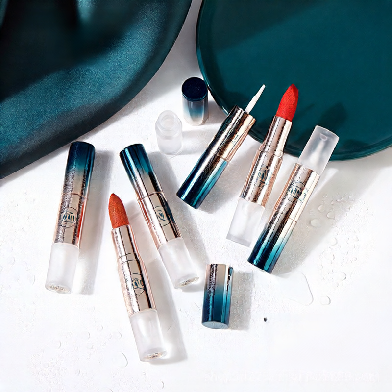 Moisturizing Long-Lasting Lipstick with Lip Liquid