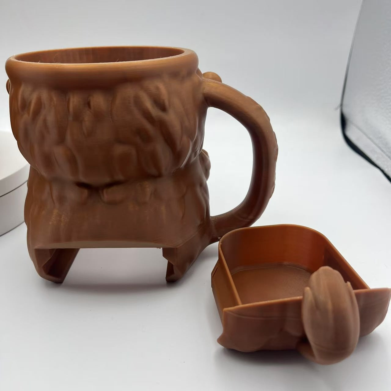 Highland Cow Ice Cream Pint Holder Decorative Pint Stand