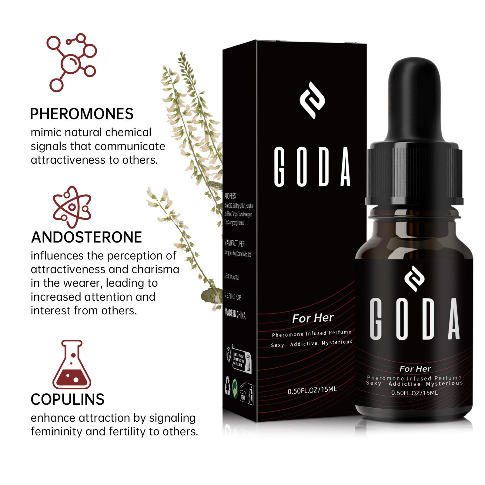 Pheromone Perfume Long Lasting Fragrance