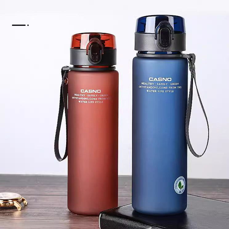 Portable Sports Water Cup with Pop-Up Lid