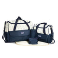 Quilted Plaid Mommy Bag with Diaper Storage