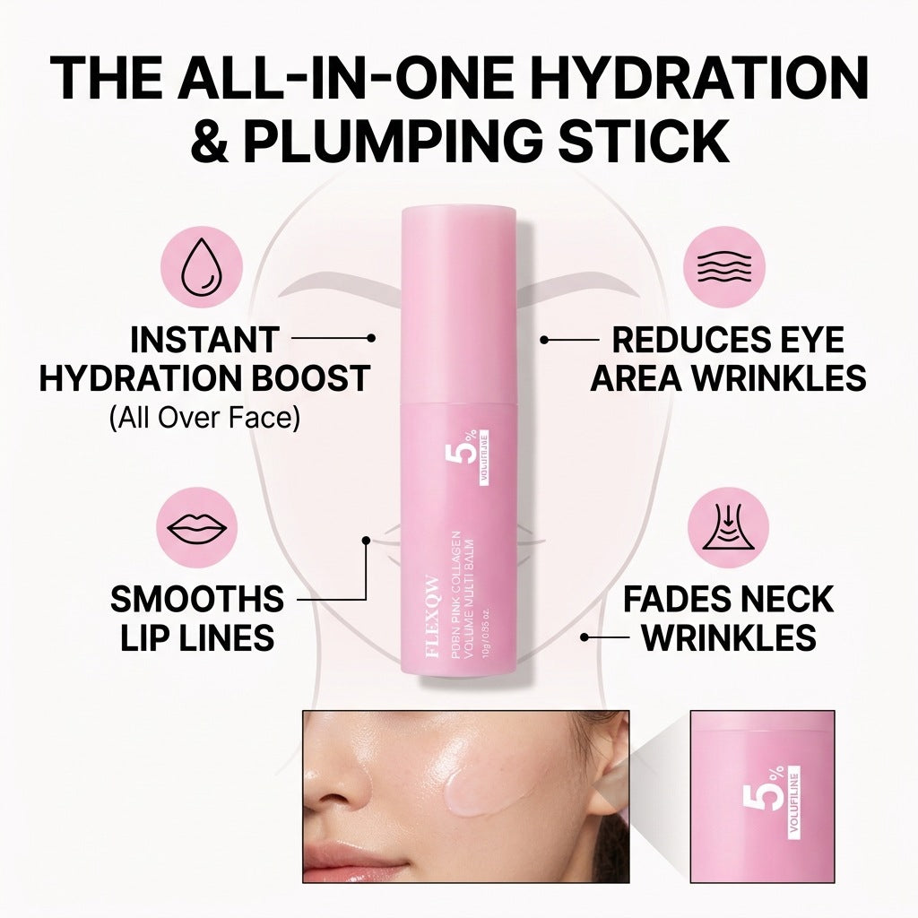 Kollagen Augencreme Essence Stick Multi-Effekt Anti-Aging 10g | Collagen-Rich Multi-Effect Eye Cream Essence Stick Anti-Aging 10g